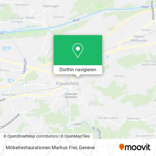 Möbelrestaurationen Markus Frei Karte