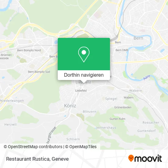 Restaurant Rustica Karte