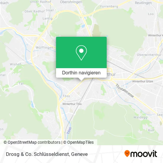 Drosg & Co. Schlüsseldienst Karte