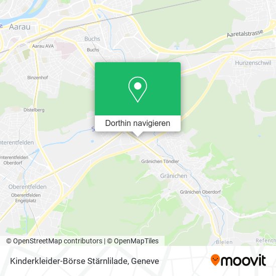 Kinderkleider-Börse Stärnlilade Karte