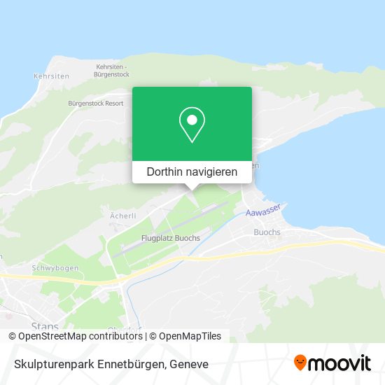 Skulpturenpark Ennetbürgen Karte