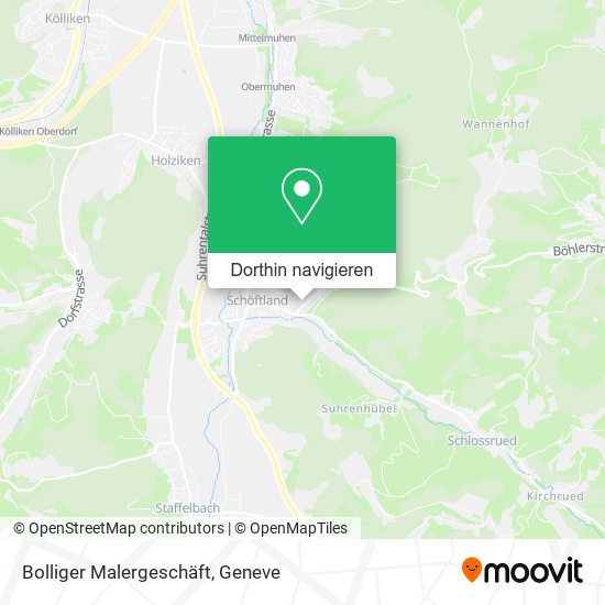 Bolliger Malergeschäft Karte