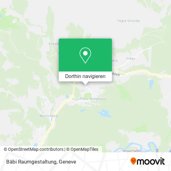 Bäbi Raumgestaltung Karte