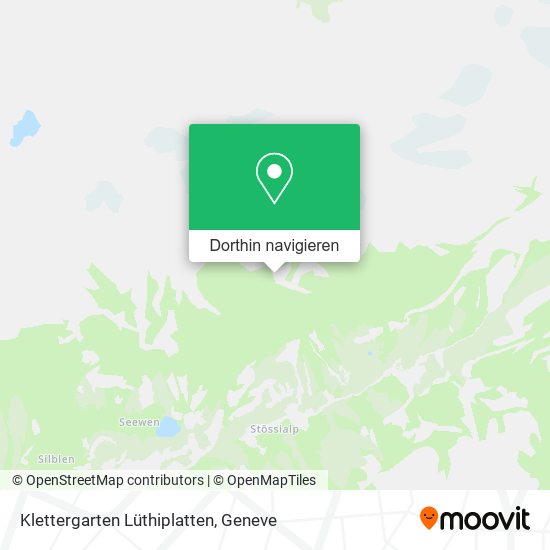 Klettergarten Lüthiplatten Karte