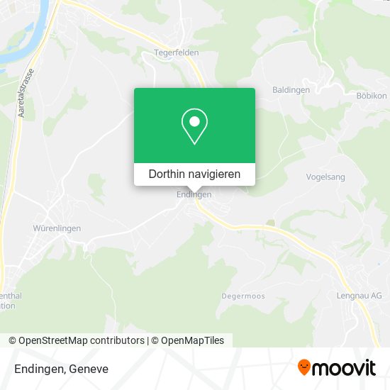 Endingen Karte