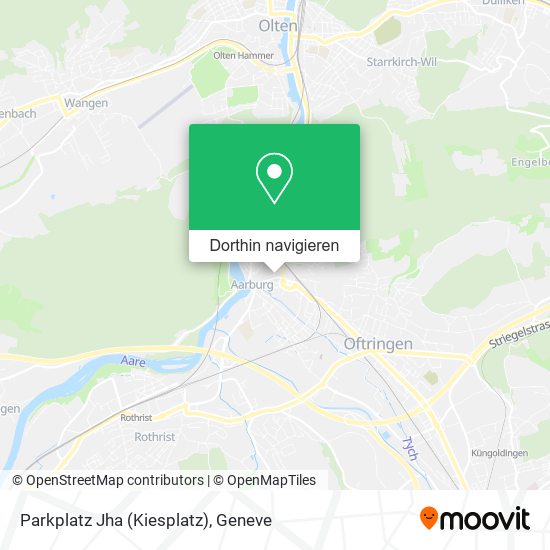 Parkplatz Jha (Kiesplatz) Karte