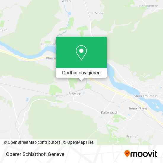 Oberer Schlatthof Karte