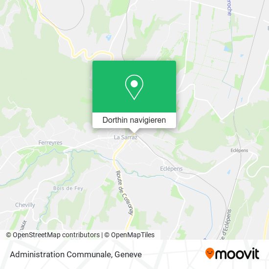 Administration Communale Karte