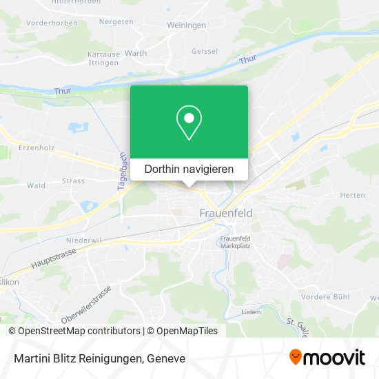Martini Blitz Reinigungen Karte