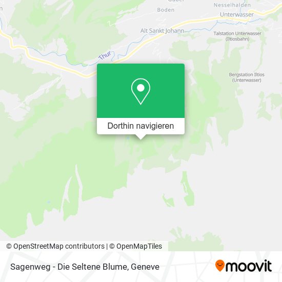 Sagenweg - Die Seltene Blume Karte