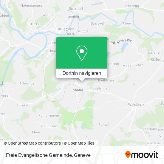 Freie Evangelische Gemeinde Karte