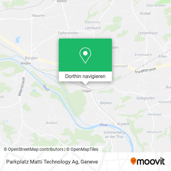 Parkplatz Matti Technology Ag Karte