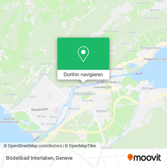 Bödelibad Interlaken Karte