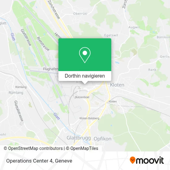 Operations Center 4 Karte