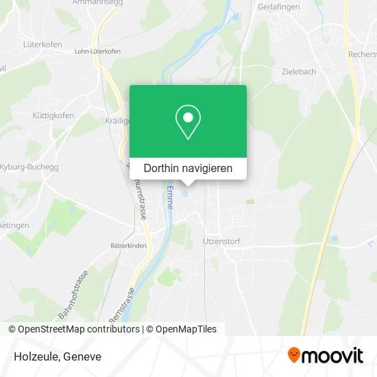 Holzeule Karte