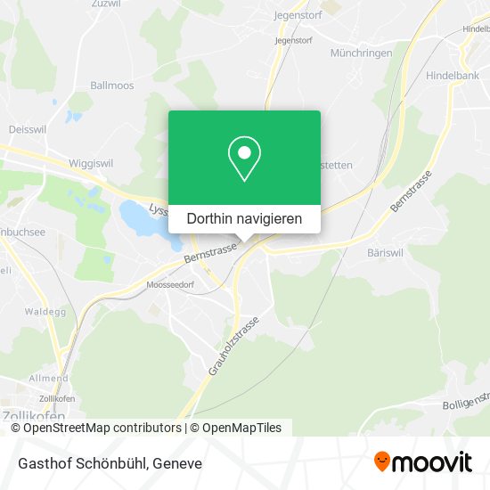 Gasthof Schönbühl Karte