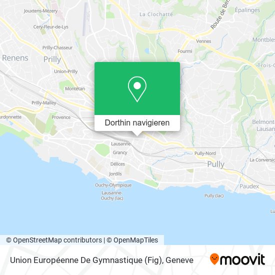 Union Européenne De Gymnastique (Fig) Karte
