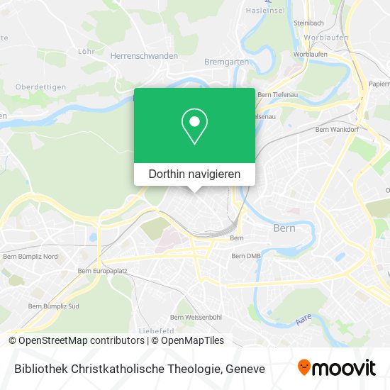 Bibliothek Christkatholische Theologie Karte