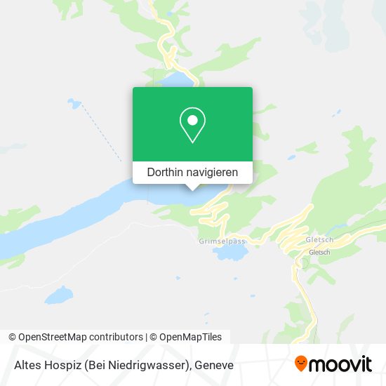 Altes Hospiz (Bei Niedrigwasser) Karte