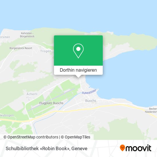 Schulbibliothek «Robin Book» Karte