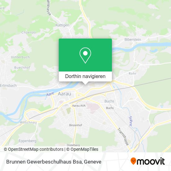 Brunnen Gewerbeschulhaus Bsa Karte