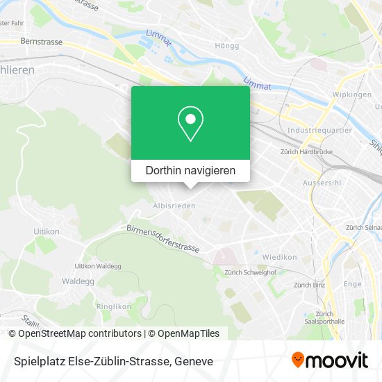 Spielplatz Else-Züblin-Strasse Karte