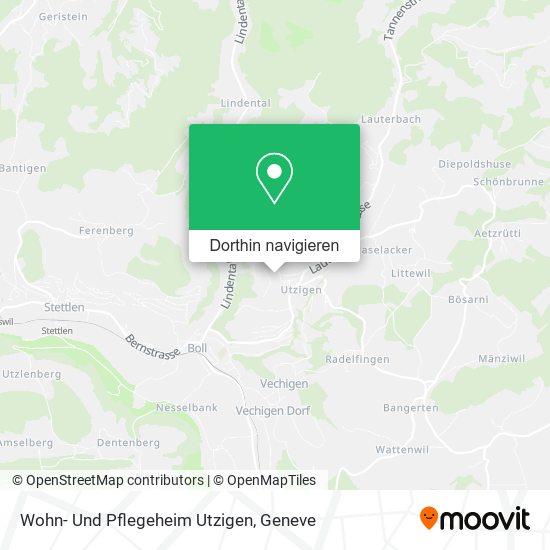 Wohn- Und Pflegeheim Utzigen Karte