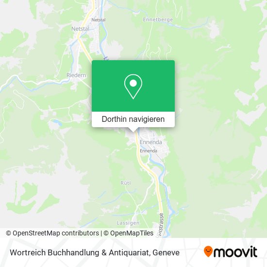 Wortreich Buchhandlung & Antiquariat Karte