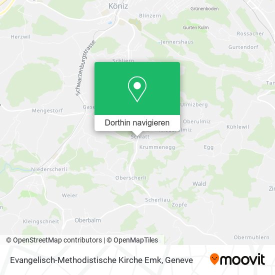 Evangelisch-Methodistische Kirche Emk Karte