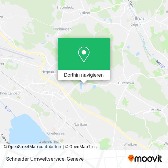 Schneider Umweltservice Karte