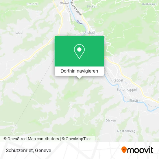 Schützenriet Karte