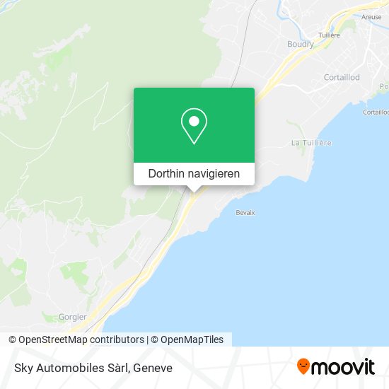 Sky Automobiles Sàrl Karte