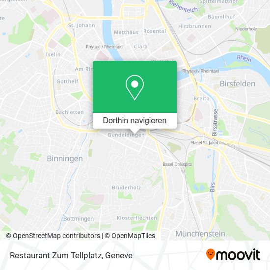 Restaurant Zum Tellplatz Karte