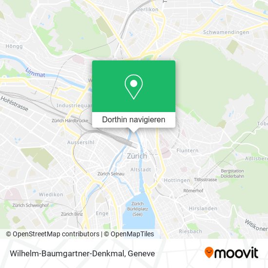 Wilhelm-Baumgartner-Denkmal Karte