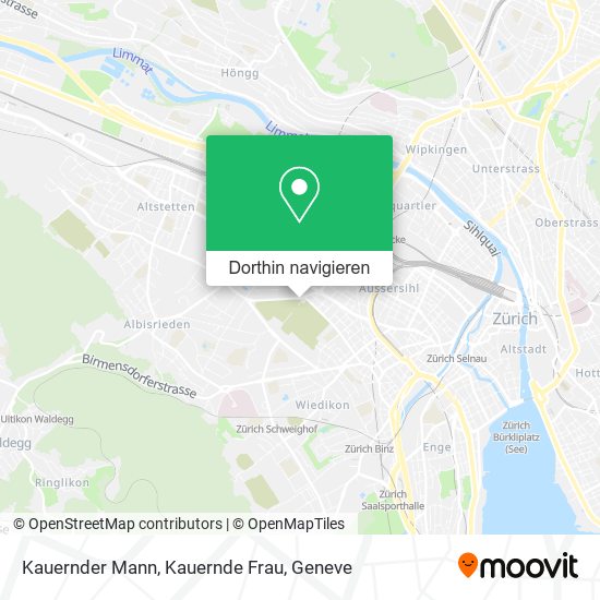 Kauernder Mann, Kauernde Frau Karte