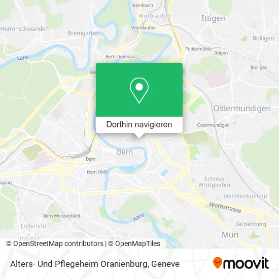 Alters- Und Pflegeheim Oranienburg Karte