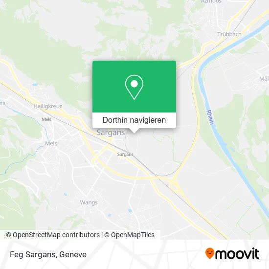 Feg Sargans Karte