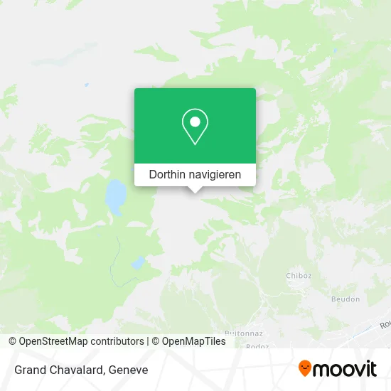 Grand Chavalard Karte