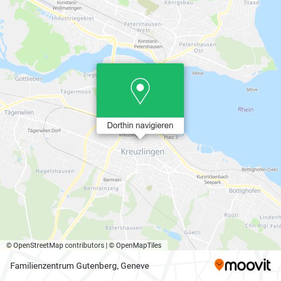 Familienzentrum Gutenberg Karte