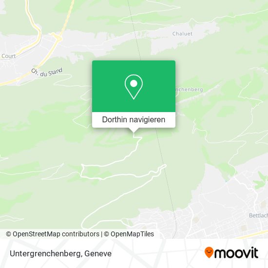 Untergrenchenberg Karte