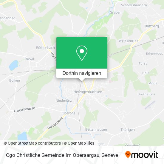 Cgo Christliche Gemeinde Im Oberaargau Karte