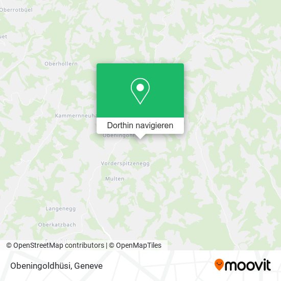 Obeningoldhüsi Karte