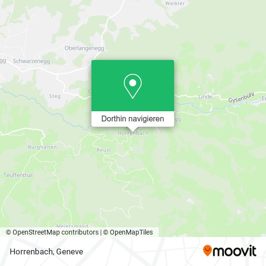 Horrenbach Karte