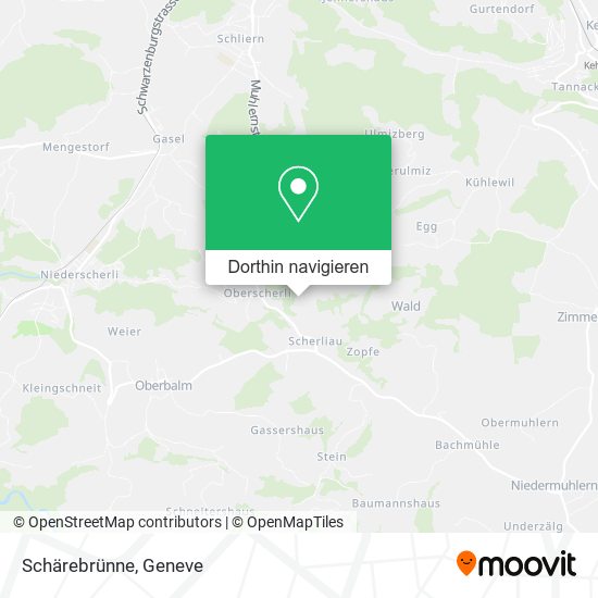 Schärebrünne Karte