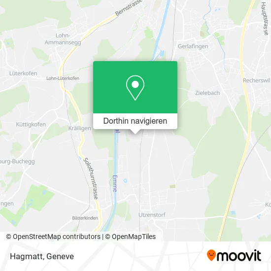 Hagmatt Karte