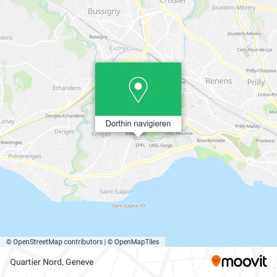 Quartier Nord Karte