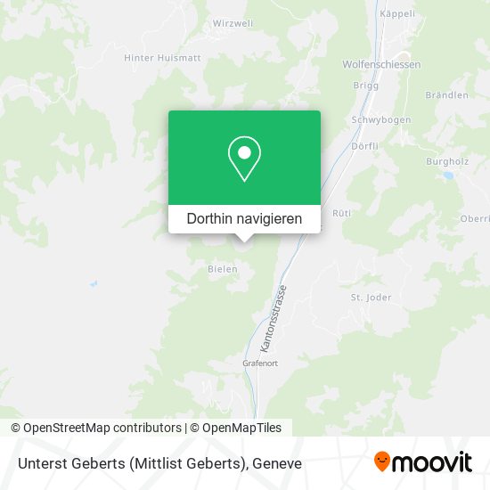 Unterst Geberts (Mittlist Geberts) Karte