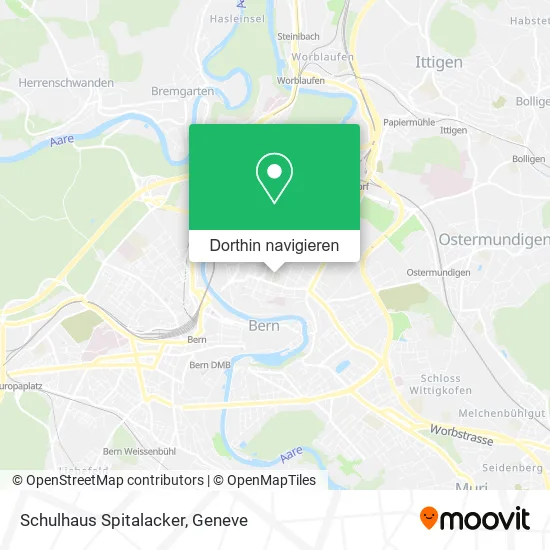Schulhaus Spitalacker Karte
