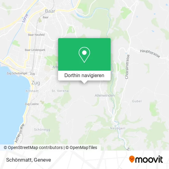 Schönmatt Karte