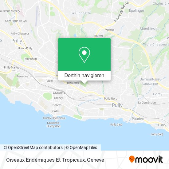 Oiseaux Endémiques Et Tropicaux Karte